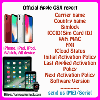 apple gsx report